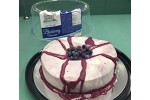 Blueberry Ice Cream Cake